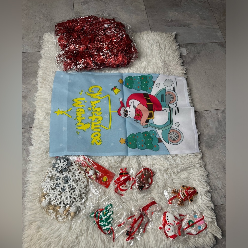 Christmas decorations set